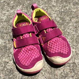 PLAE Hot Pink Mesh Sneaker T11.5